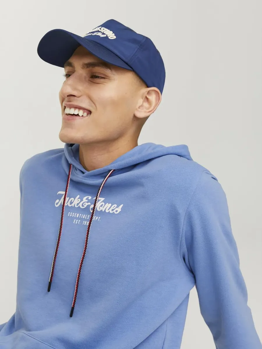 

Толстовка Jack & Jones "JJHENRY SWEAT HOOD", цвет Pacific Coast