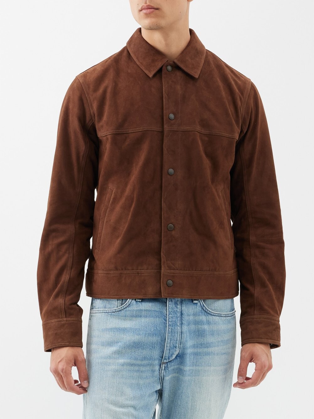 

Замшевая куртка owen Rag & Bone, коричневый