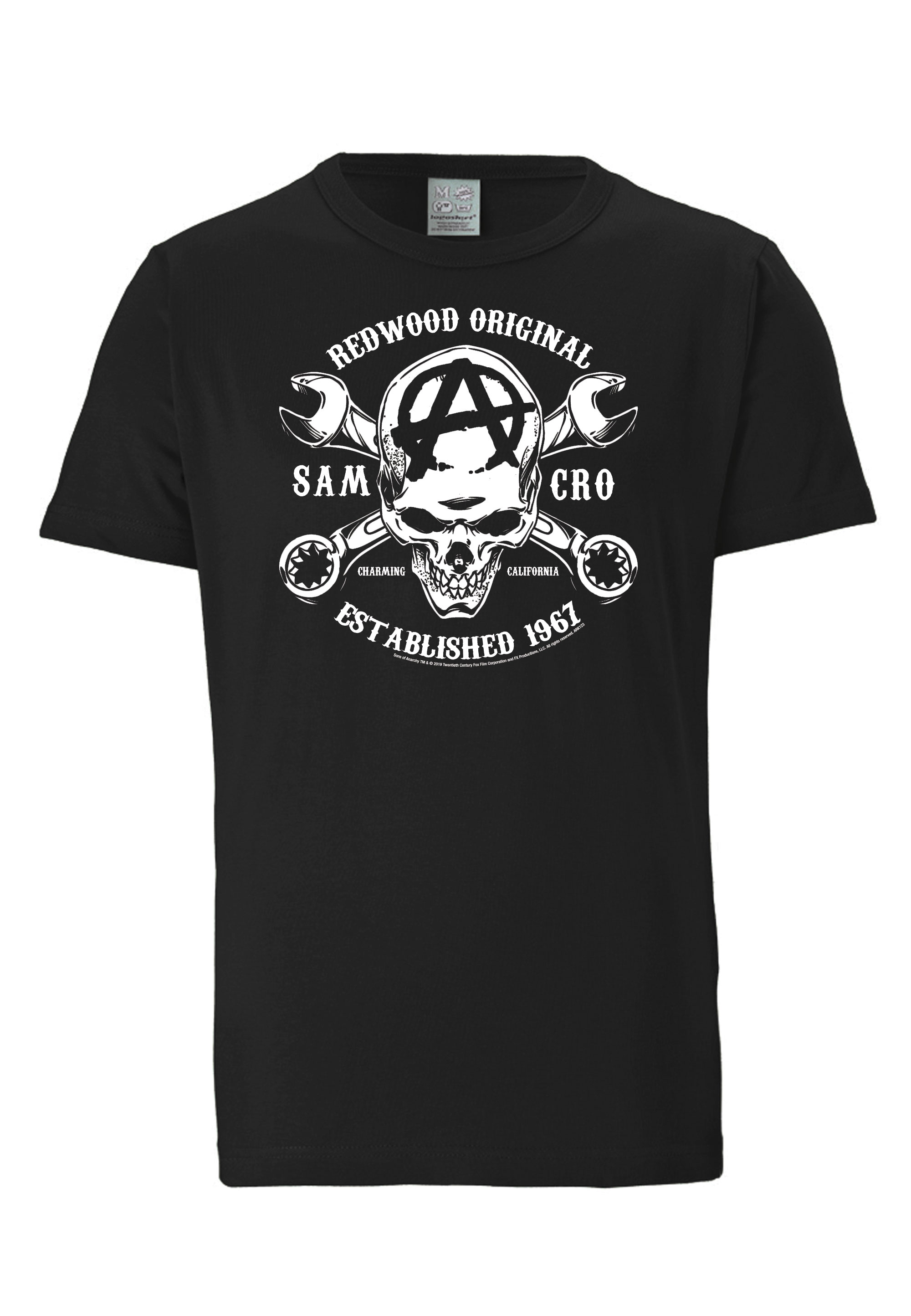 Футболка Logoshirt Sons of Anarchy SAMCRO, черный