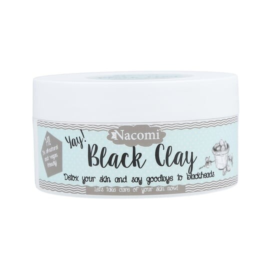 

Черная очищающая и детоксицирующая глина, 90 г Nacomi, Clay