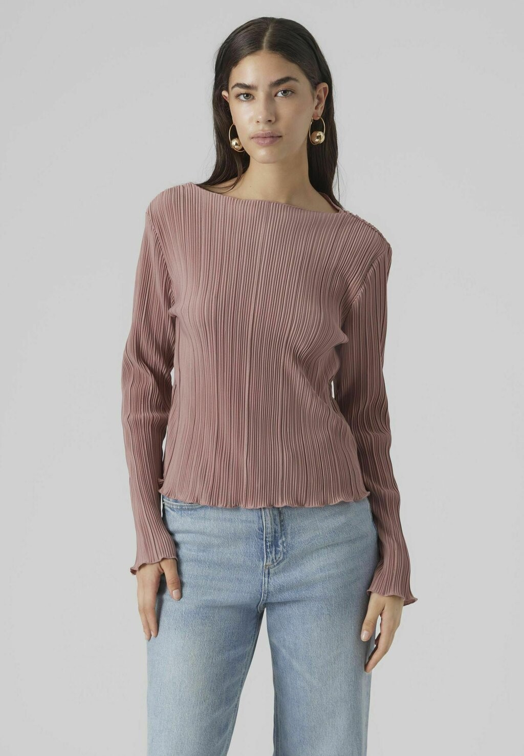 

Футболка с длинным рукавом Boat Neck Vero Moda, цвет nostalgia rose