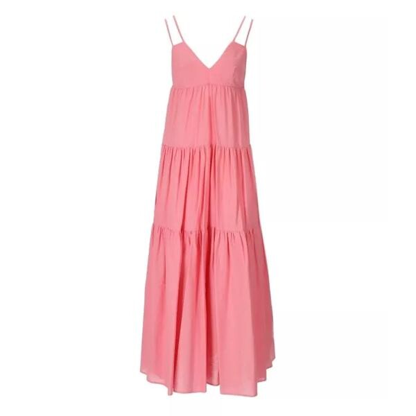 

Платье long linen dress Weili Zheng, розовый