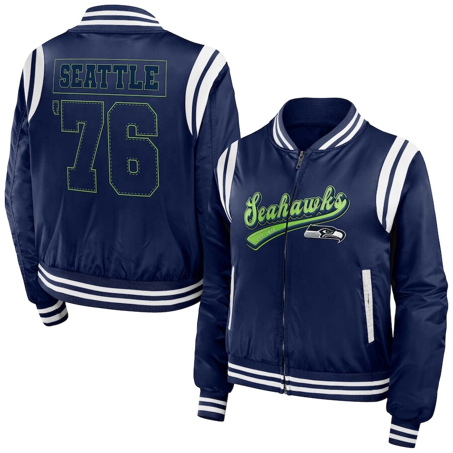 

Куртка WEAR by Erin Andrews Seattle Seahawks, нави