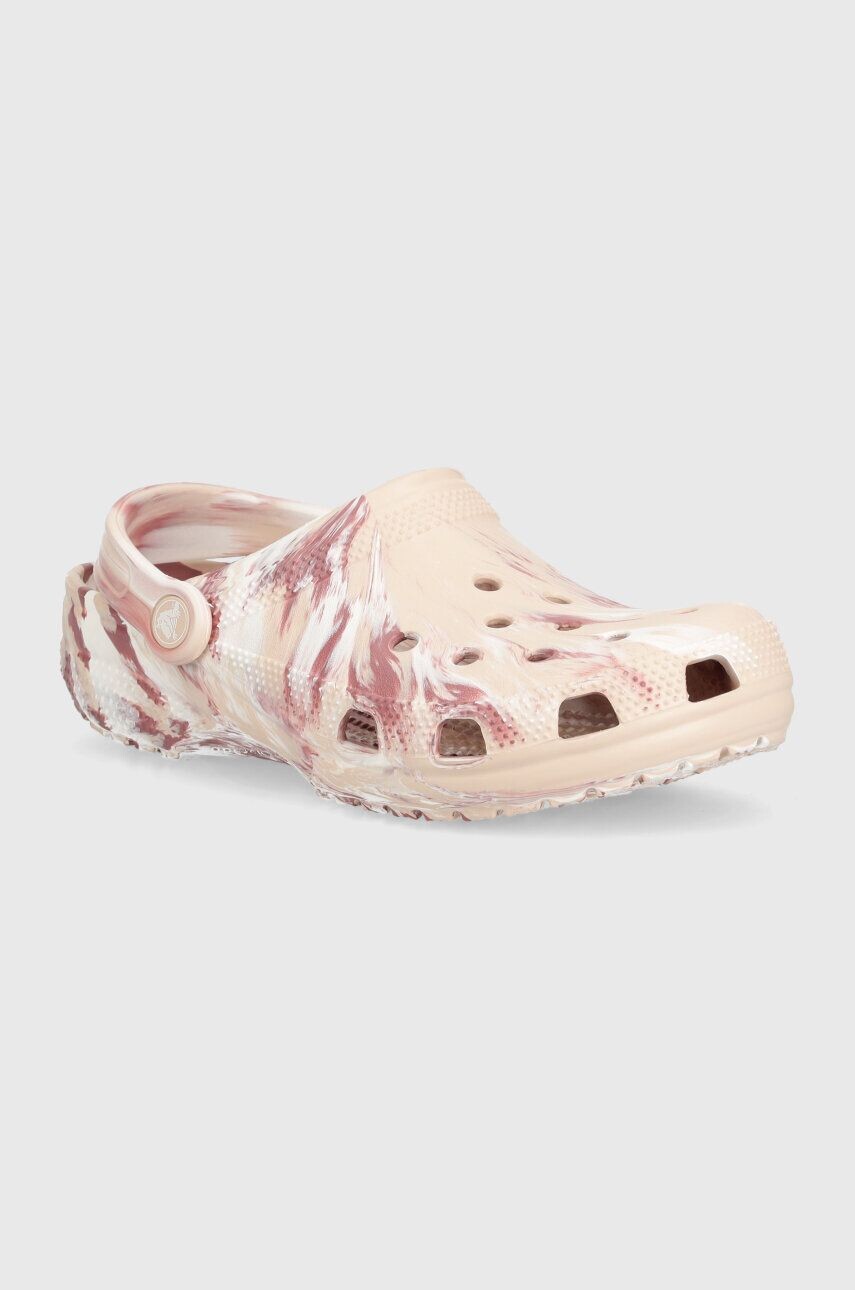 

Шлепанцы Crocs Classic Marbled Clog, розовый