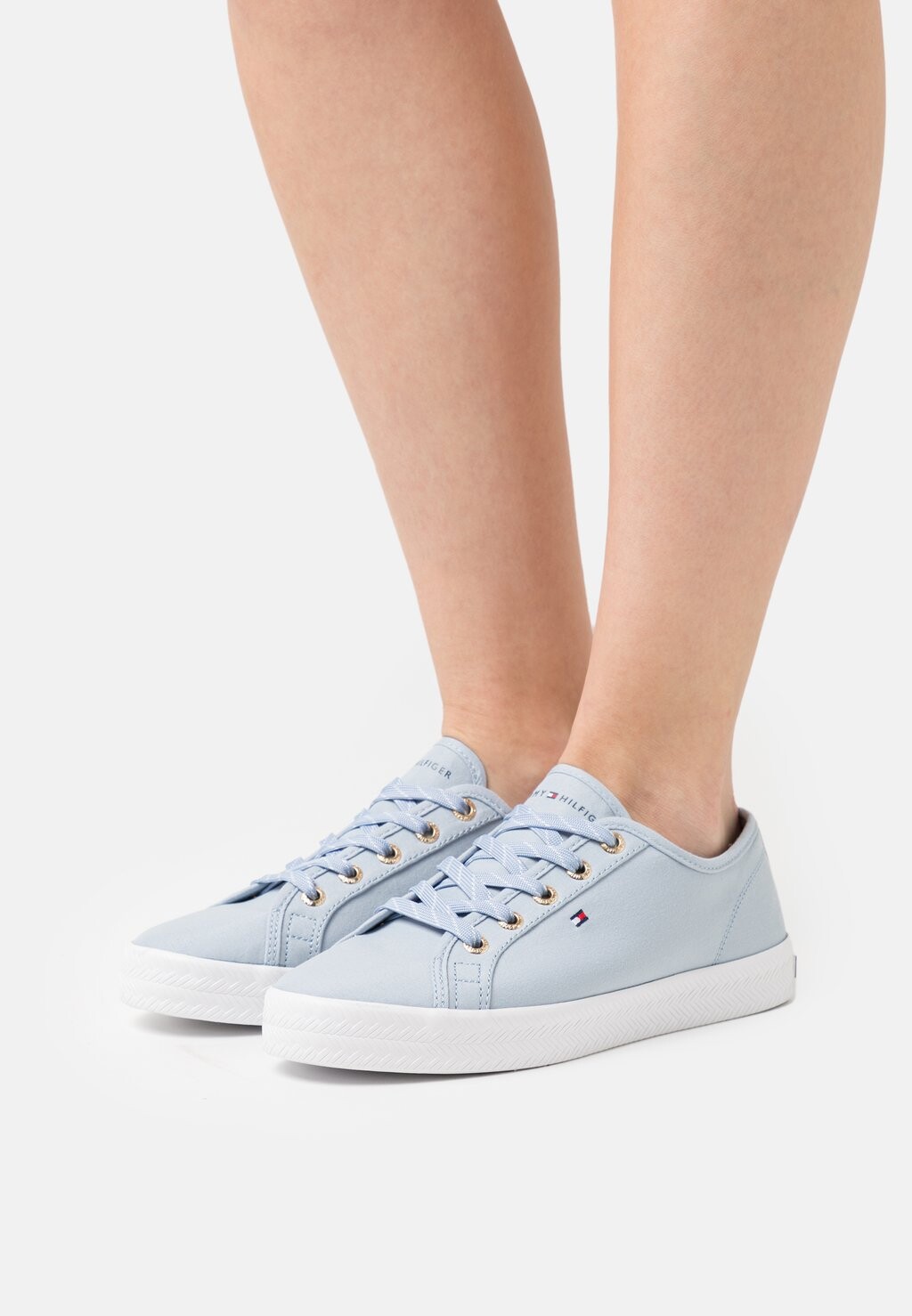 

Низкие кроссовки Tommy Hilfiger, светло-синий