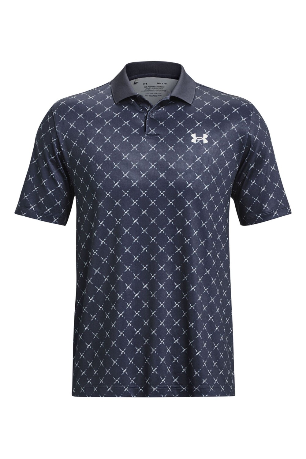 

Рубашка-поло Golf Performance 30 с принтом Under Armour, серый