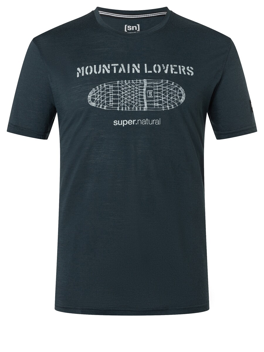 

Рубашка super.natural Merino T Shirt, синий