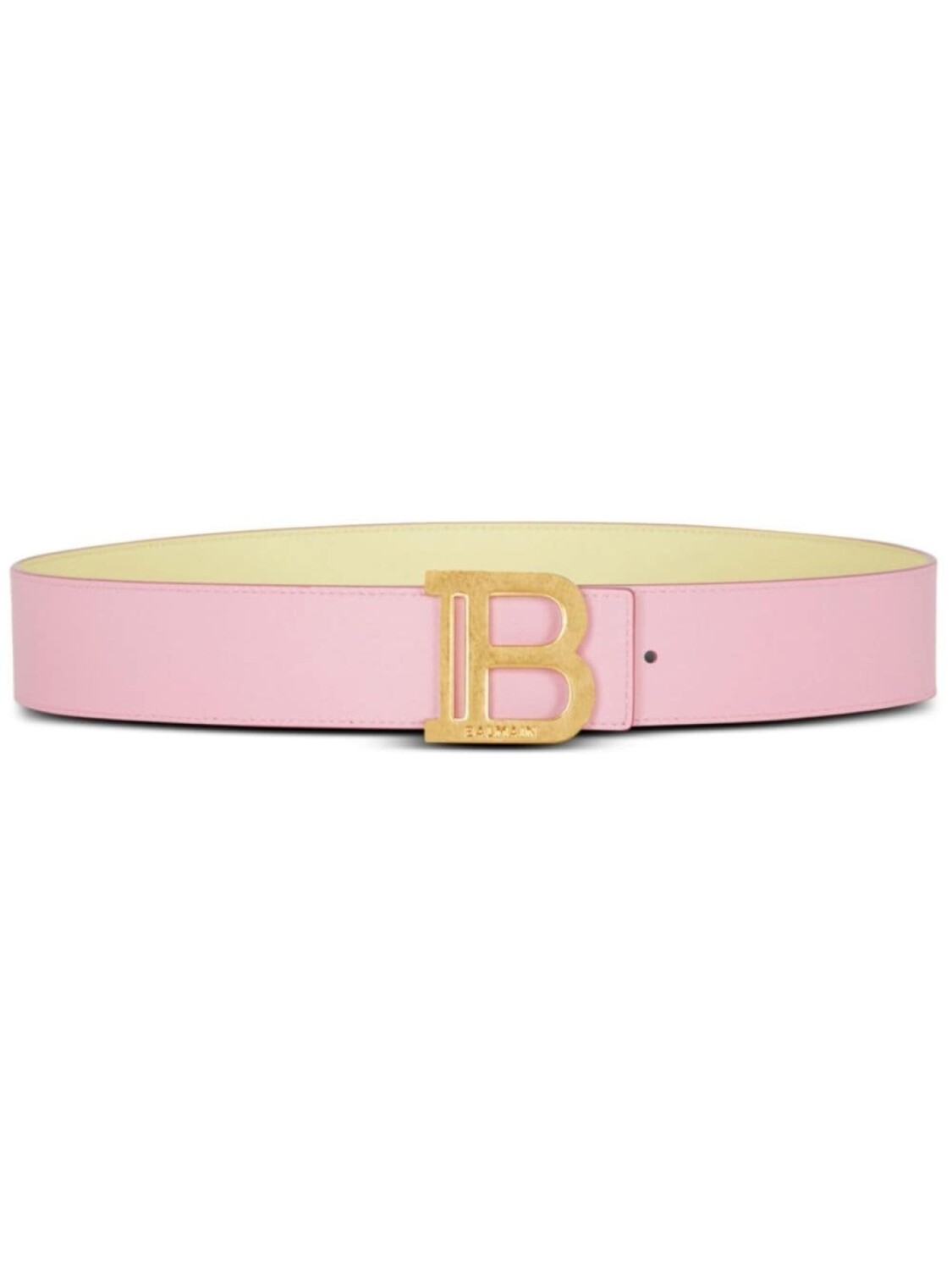 

Balmain b-Belt двусторонний кожаный ремень, нейтральный цвет