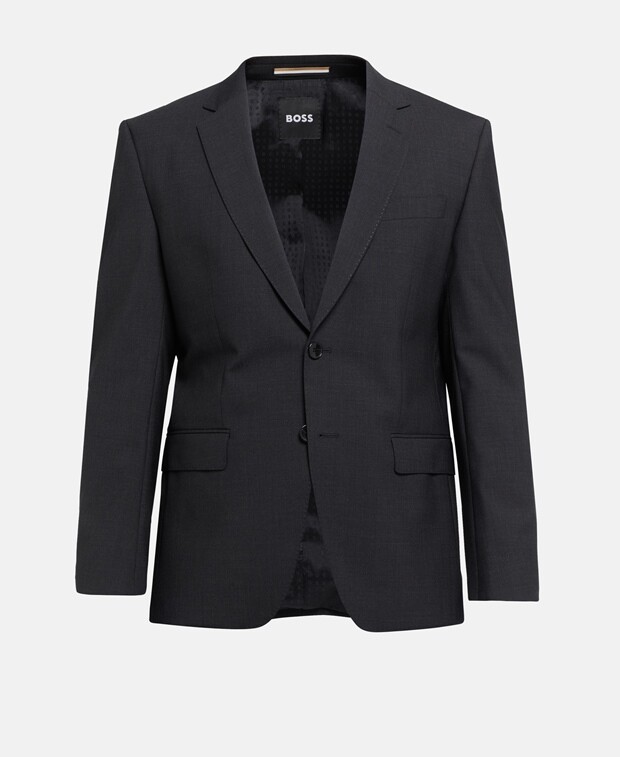 

Шерстяной пиджак Boss Black, темно-серый
