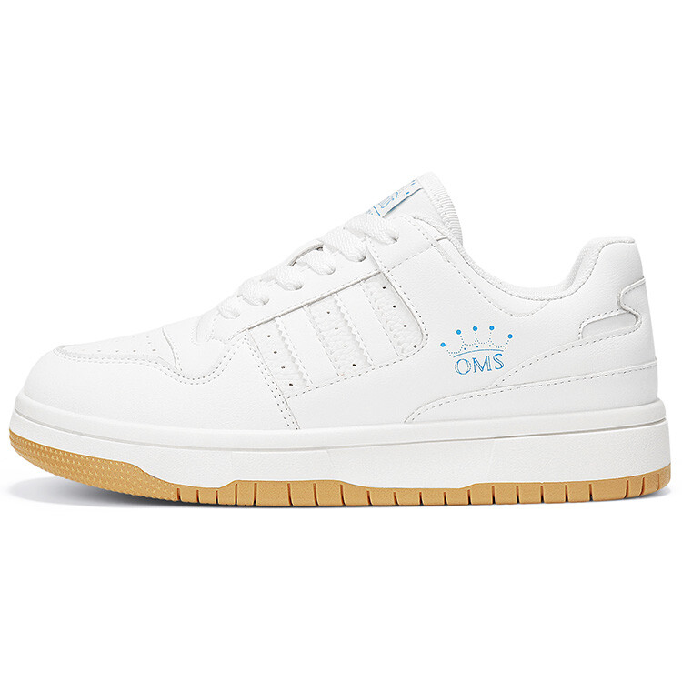 

Кроссовки OMS Skateboarding Shoes Women's Low-top, белый/красный