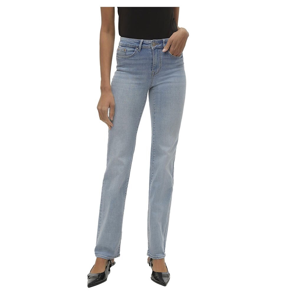 

Джинсы Vero Moda Flash Straight Fit Li3102 Mid Waist, синий