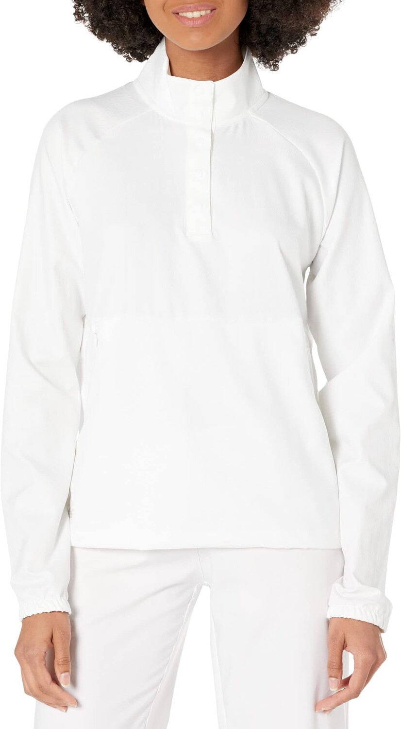 

Куртка Embossed Quarter Jacket adidas, белый