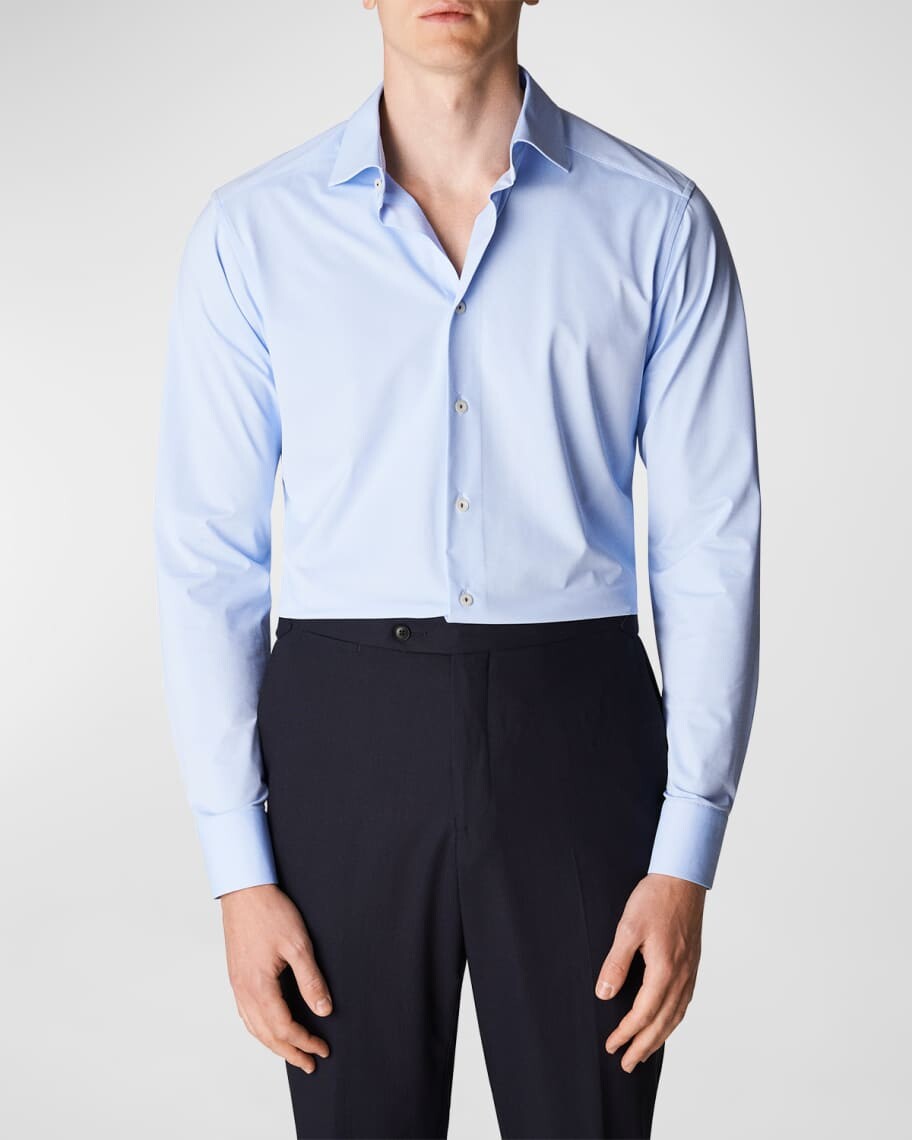 

Мужская классическая рубашка Slim Fit 4-Way Stretch Eton