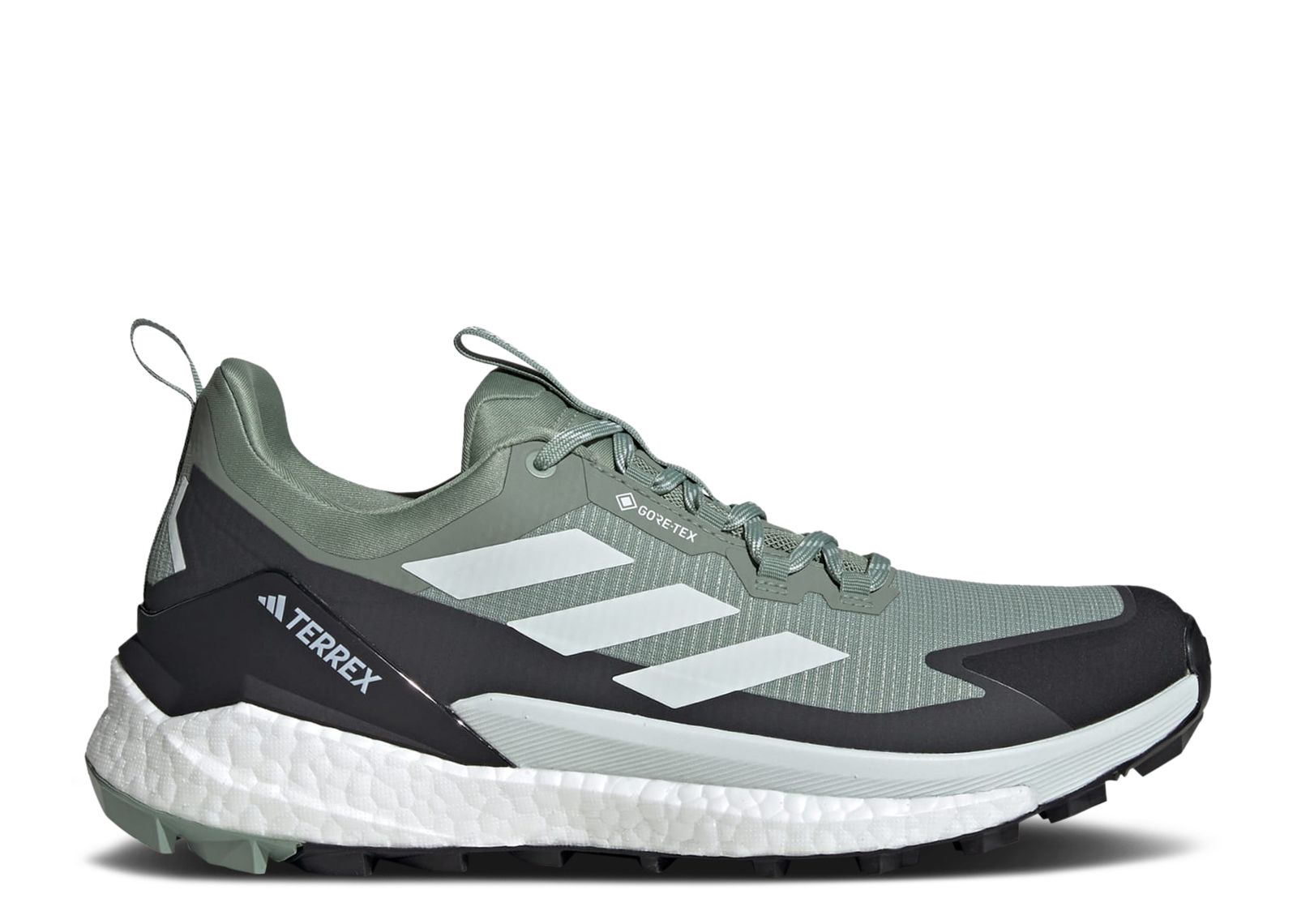 

Кроссовки adidas Terrex Free Hiker 2.0 Low Gore-Tex 'Silver Green Crystal Jade', зеленый