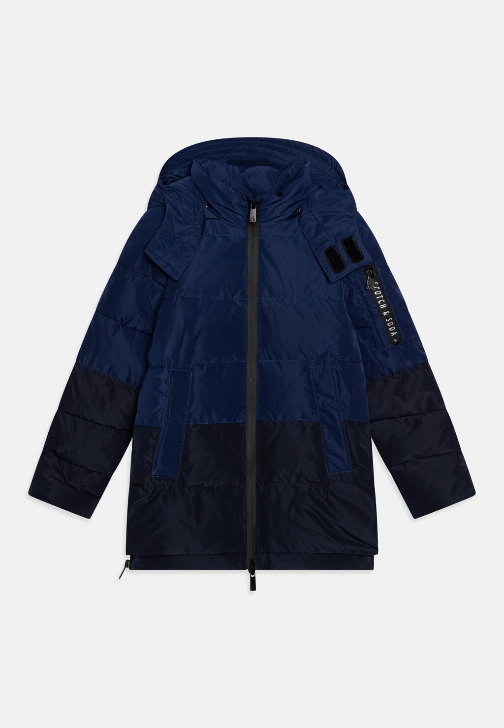 Зимнее пальто MID LENGTH WATER REPELLENT PADDED JACKET Scotch & Soda, цвет navy