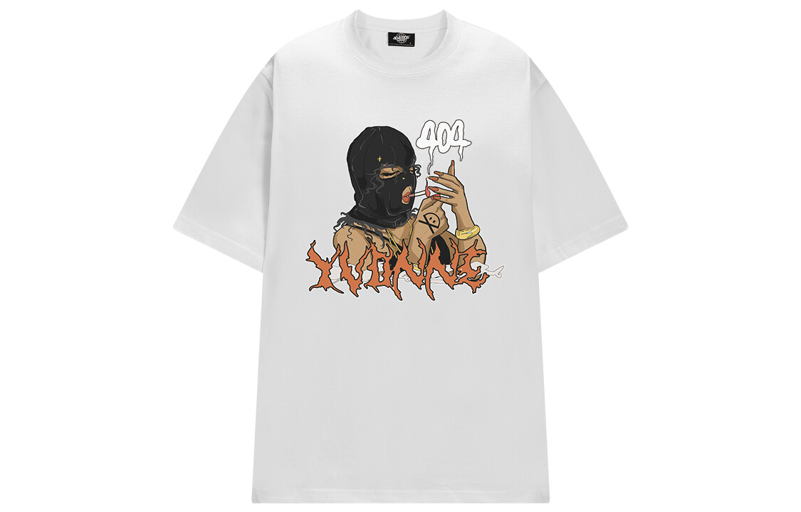 

Футболка унисекс 404MOB GANG, Белый