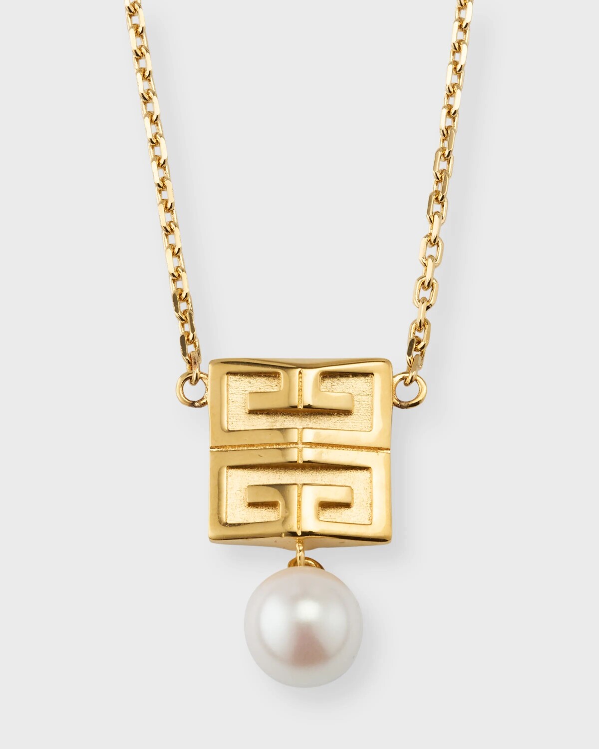 

Золотое жемчужное ожерелье 4G Givenchy, цвет Golden Yellow