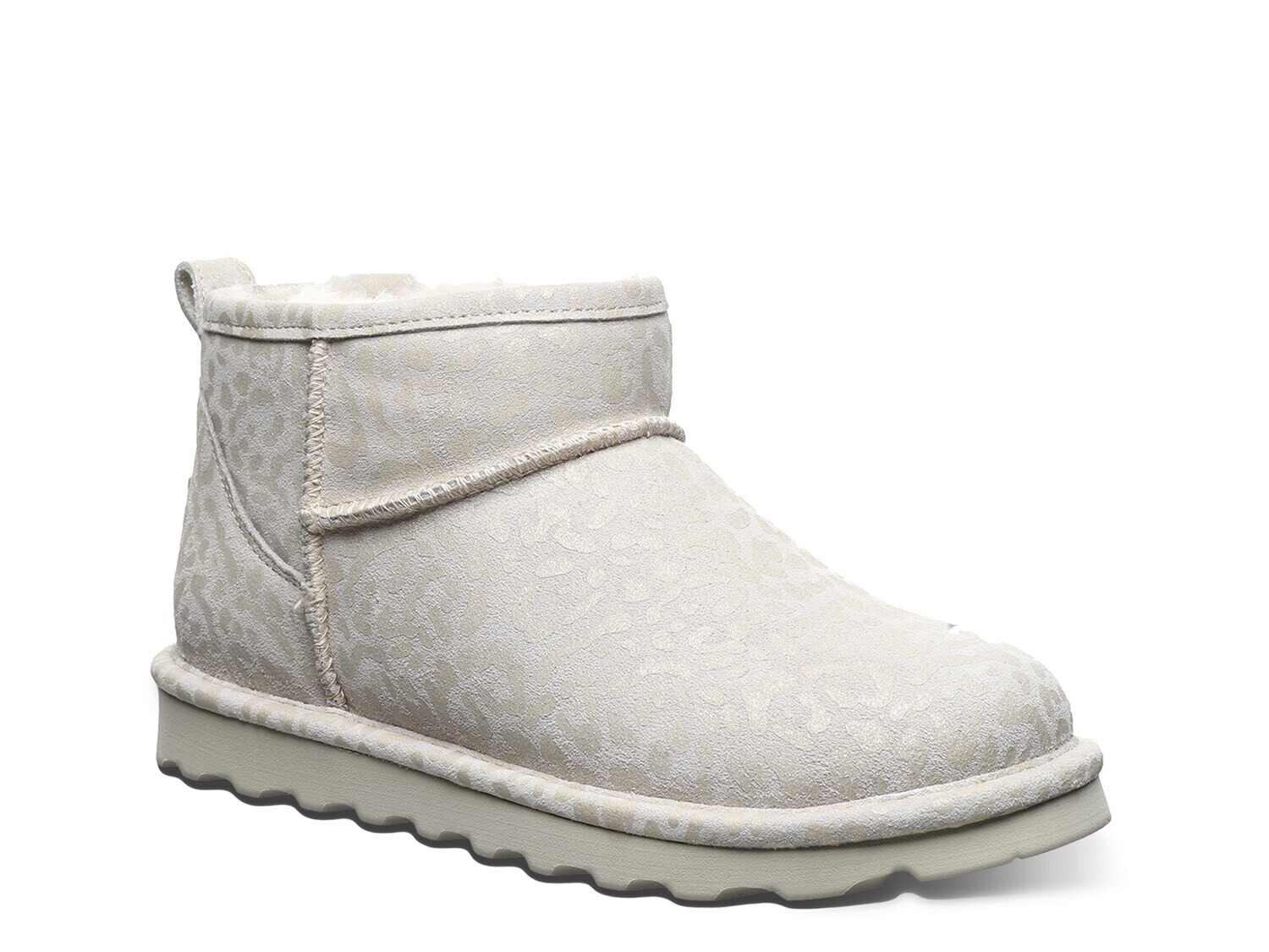 

Ботильоны Bearpaw Shorty Exotic с леопардовым принтом, светло-серый