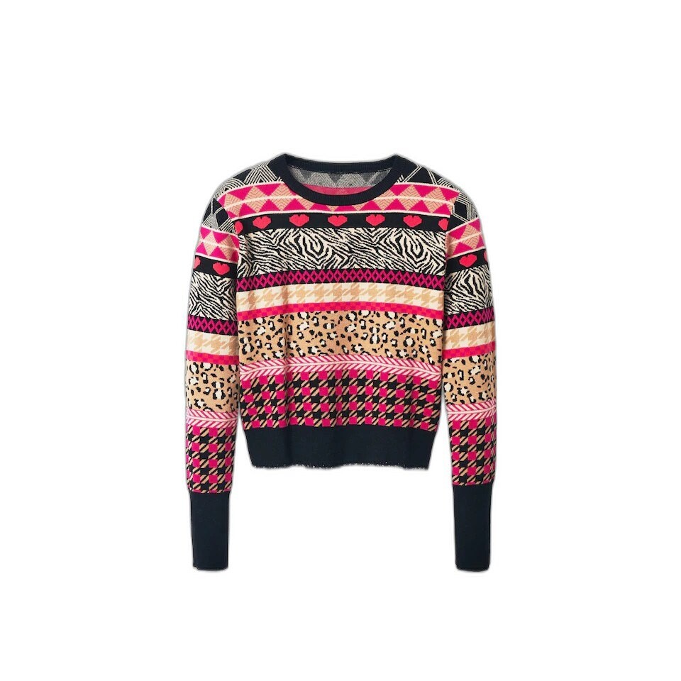 

Свитер Desigual Aspen, розовый