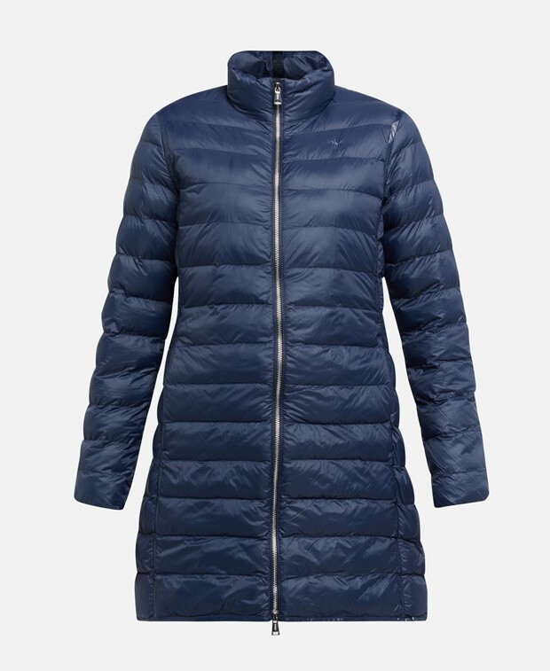 

Стеганое пальто Polo Ralph Lauren, темно-синий