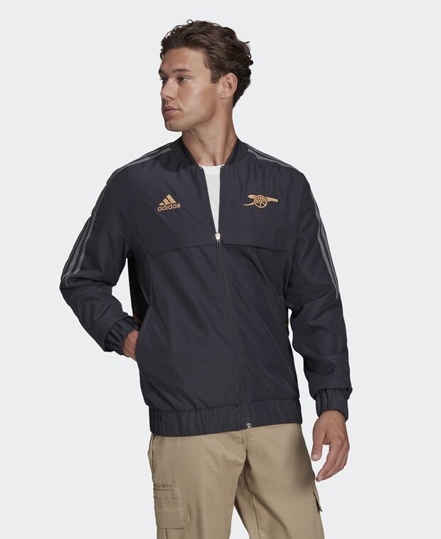 

Тренировочная куртка adidas, серый