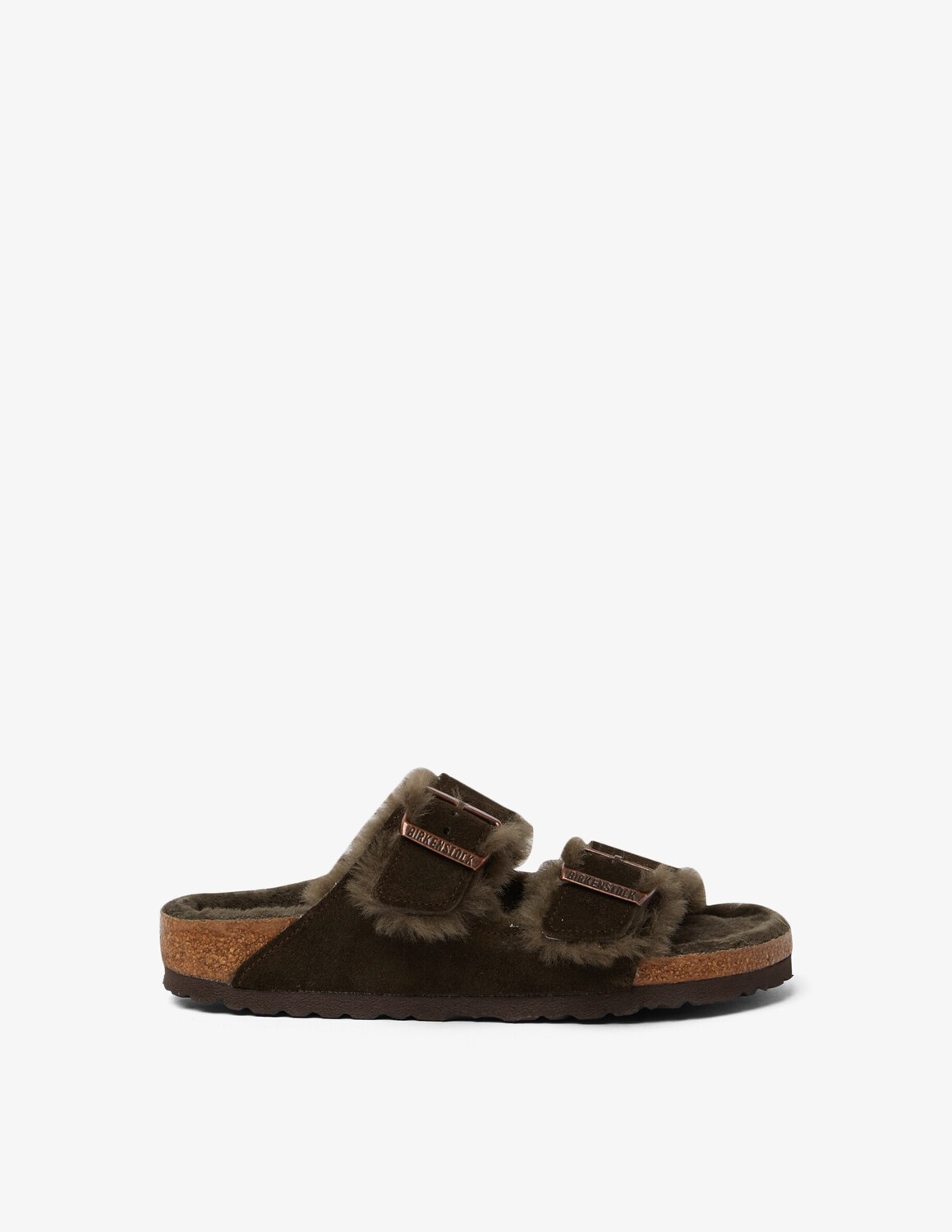 

Туфли из овчины Аризона Birkenstock, коричневый
