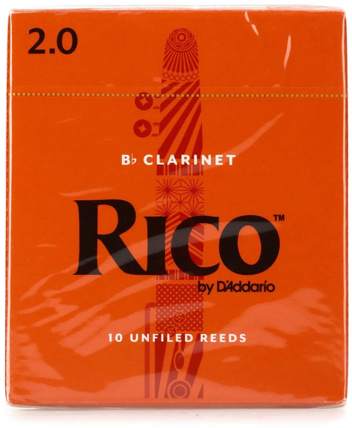 

Трость для кларнета D'Addario RCA10 Rico Bb — 2.0 (10 шт.)