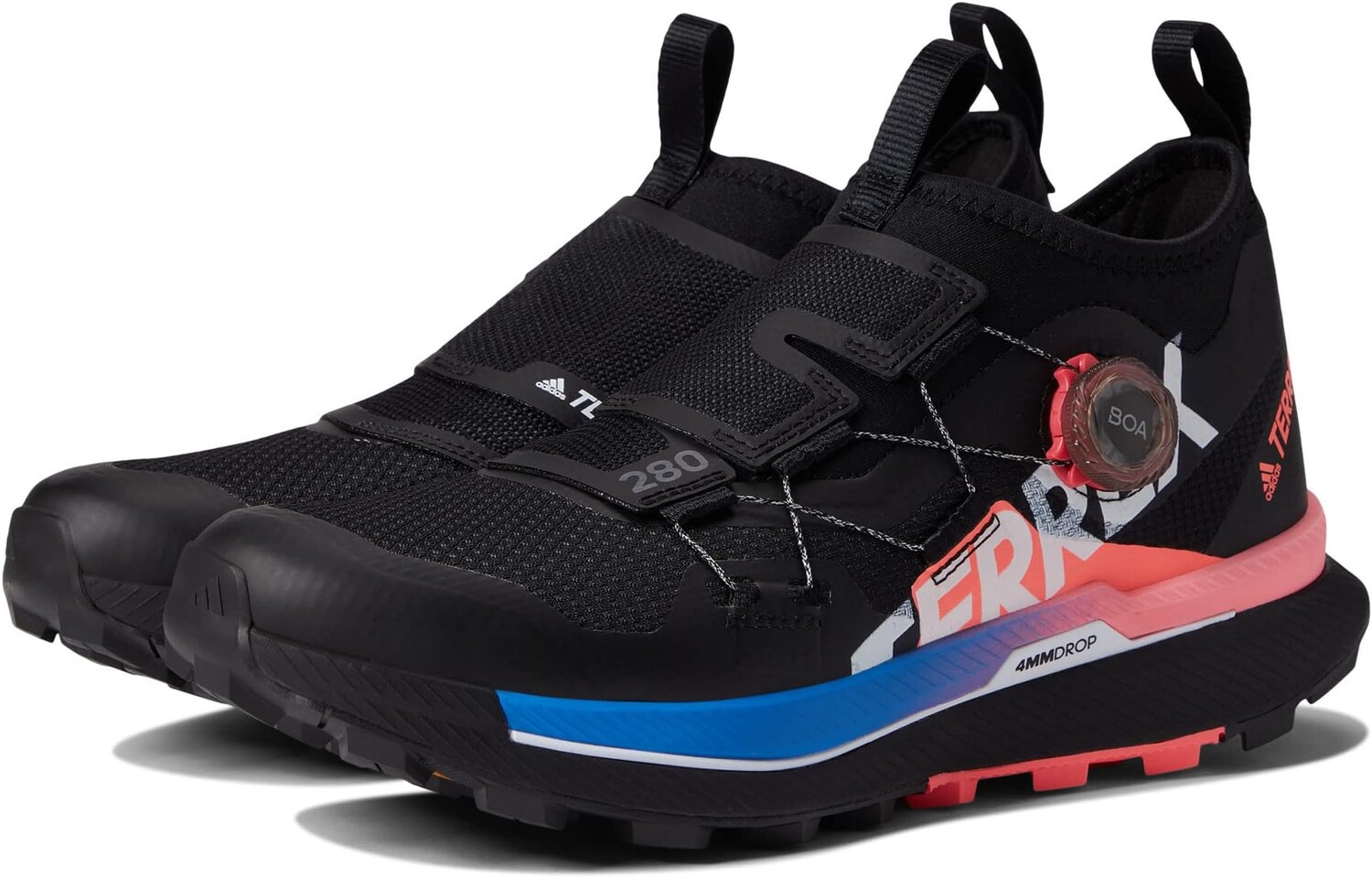 

Кроссовки Terrex Agravic Pro adidas, цвет Black/White/Turbo