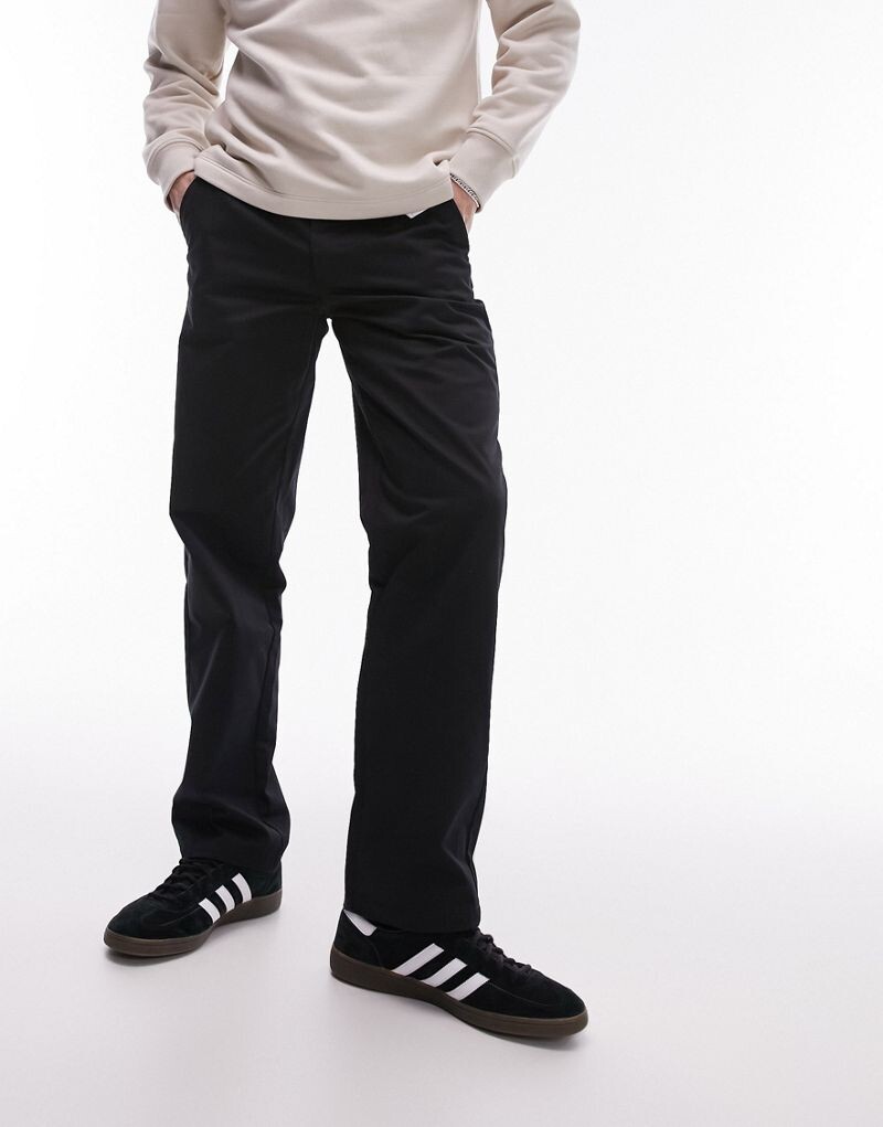

Черные свободные брюки Topman