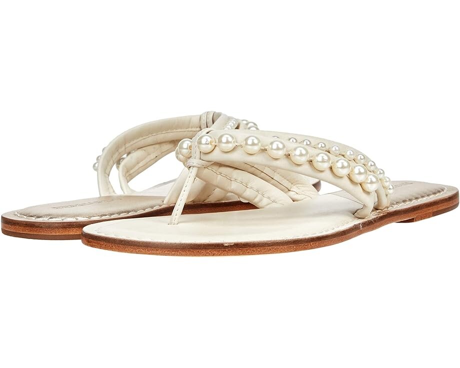 

Сандалии Bernardo Miami Pearl, цвет Eggshell/Light Gold Antique Calf