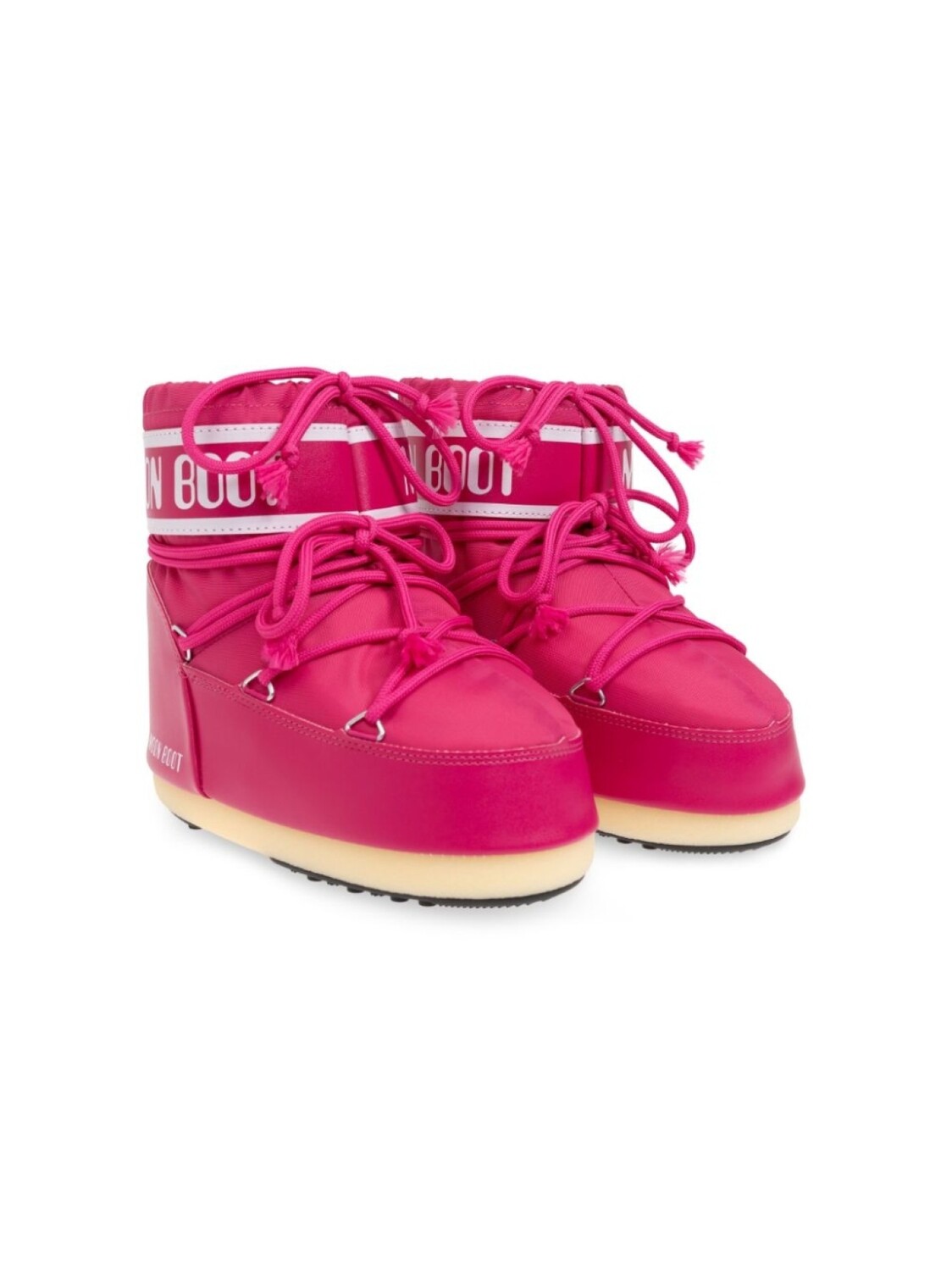 

Moon Boot Kids значок Низкие сапоги, розовый