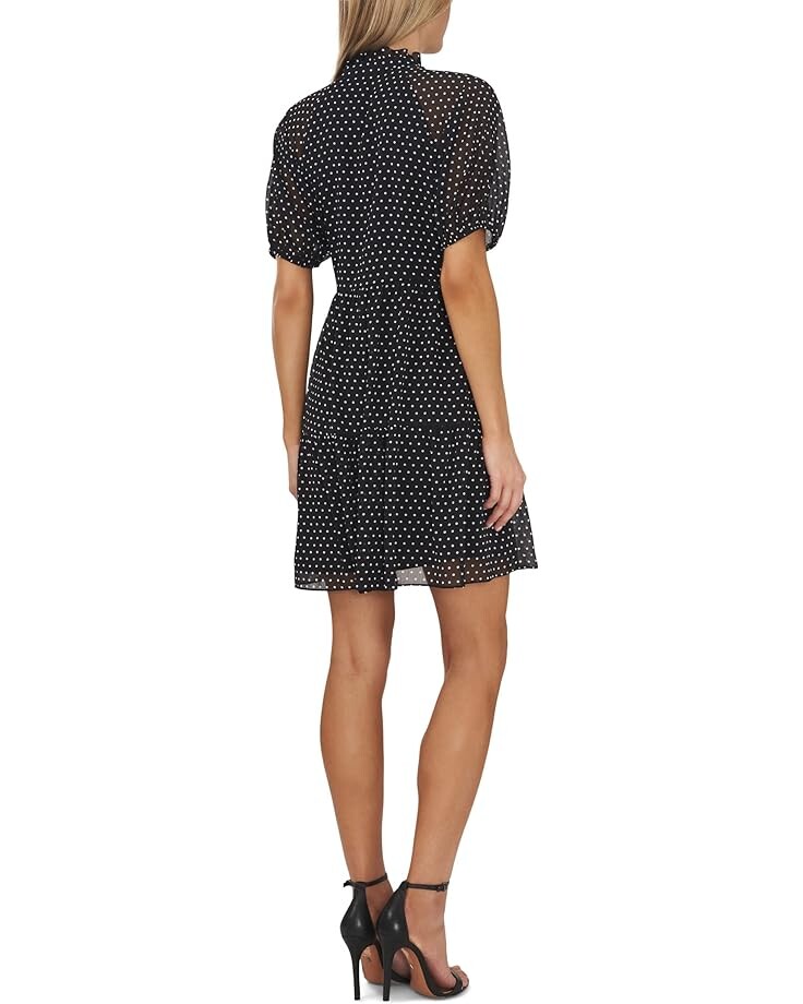 

Платье CeCe Short Sleeve Babydoll Dress, цвет Rich Black