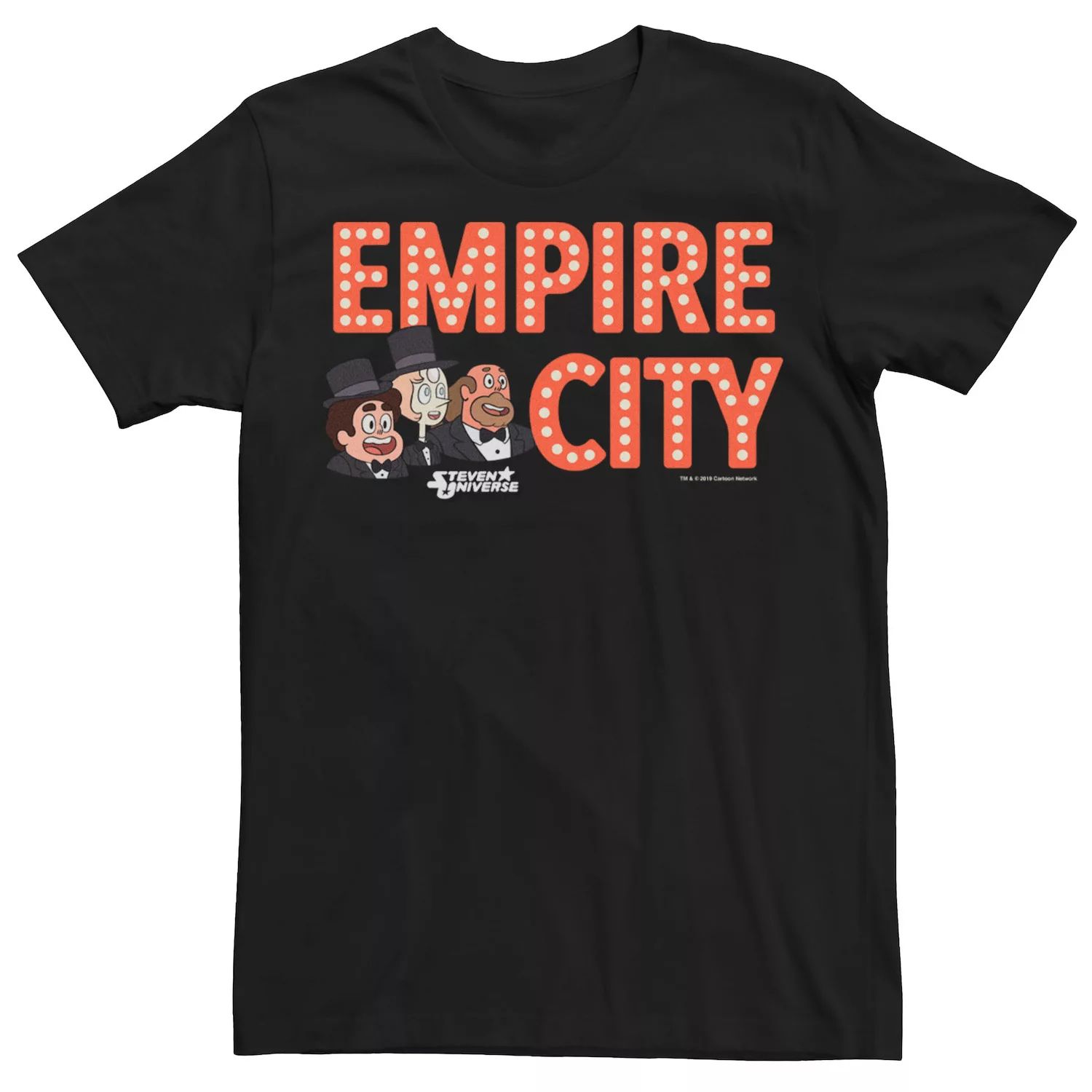 Мужская футболка с логотипом Cartoon Network Steven Universe Empire City Licensed Character