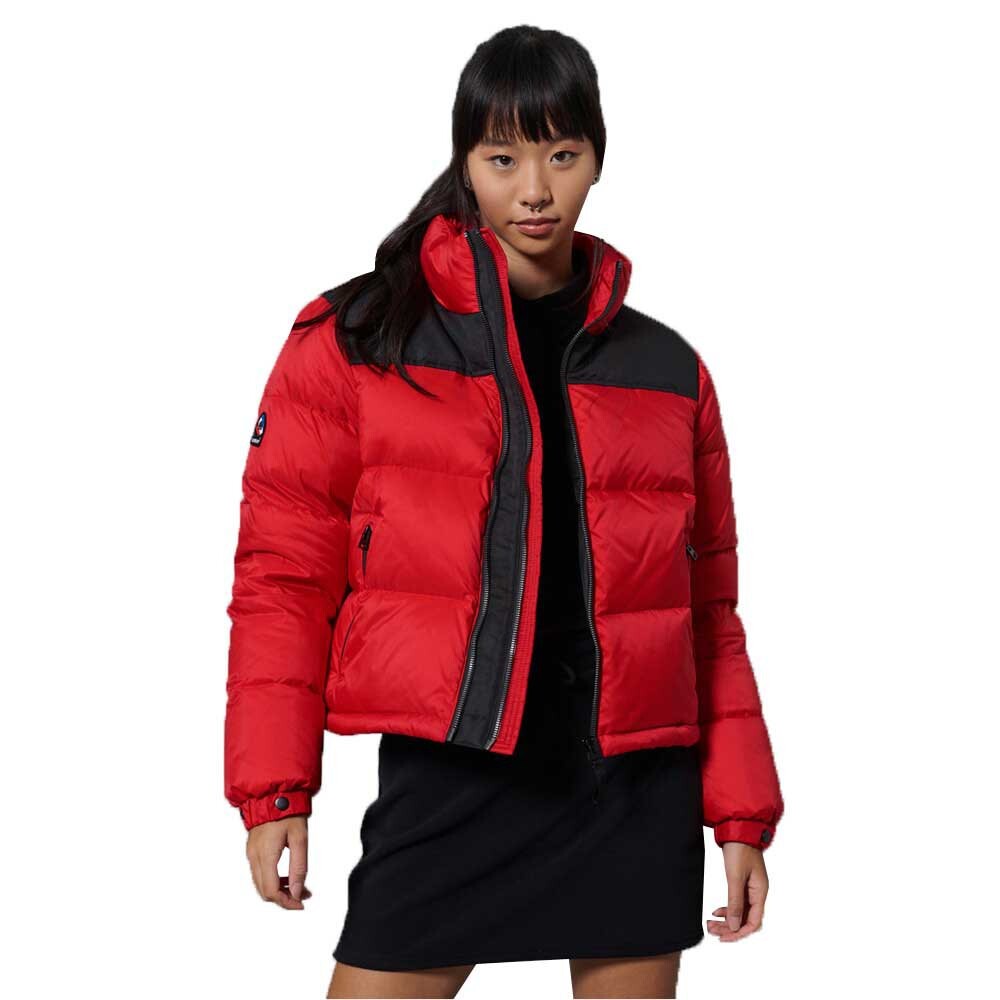 

Куртка Superdry Sportstyle Code Down Puffer, красный
