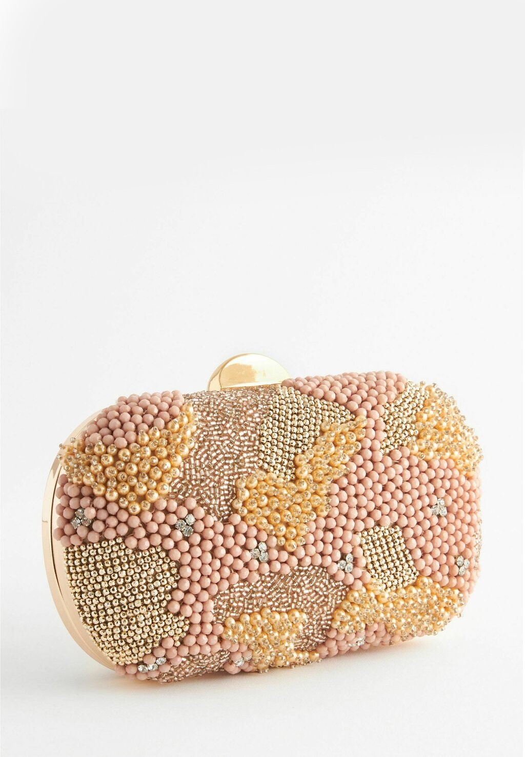 

Клатч BEADED BOXY Next, розовый