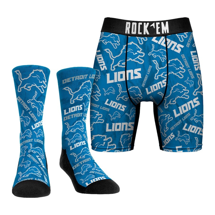 

Носки Rock Em Socks Detroit Lions
