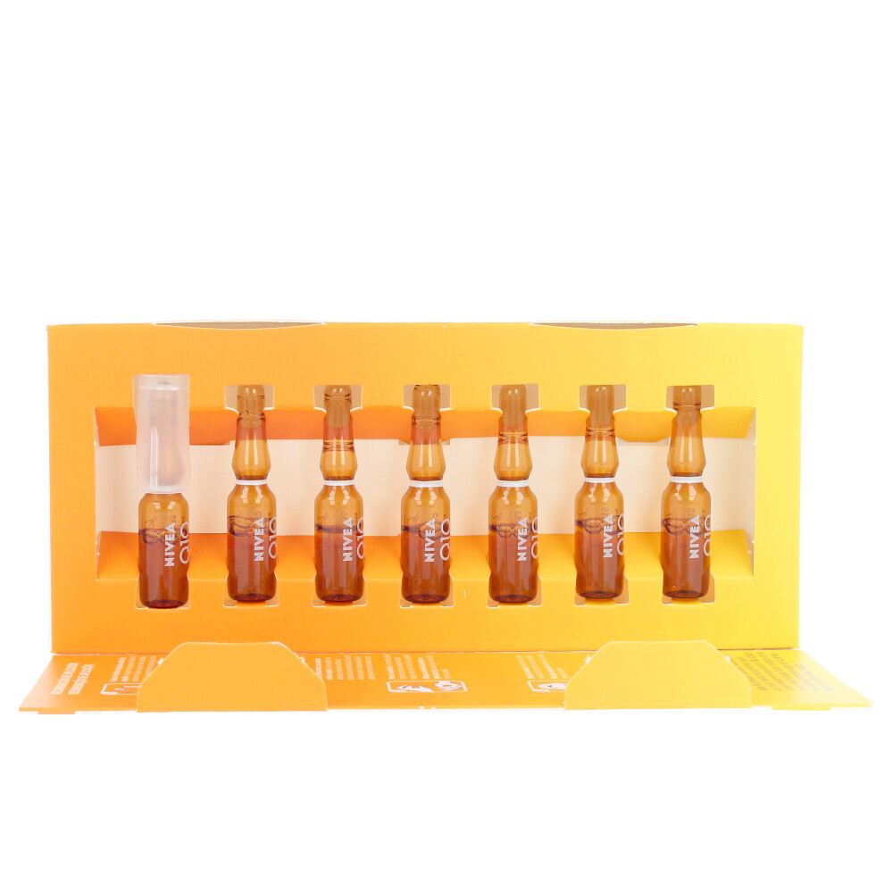 

Крем против морщин Q10+ vitamina c anti-arrugas+energizante ampollas Nivea, 7 шт