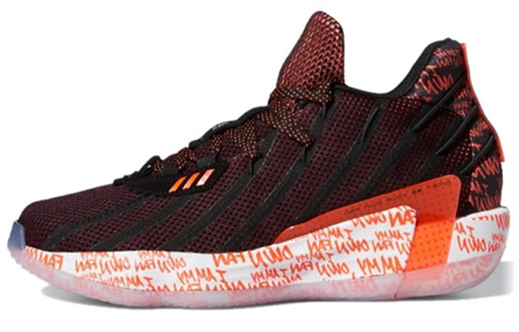 

Adidas Dame 7 GCA Черный/Оранжевый