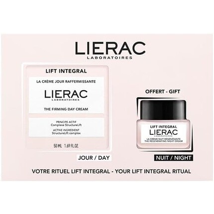 

Lierac Lift Integral Укрепляющий дневной крем 50 мл + Регенерирующий ночной крем 20 мл