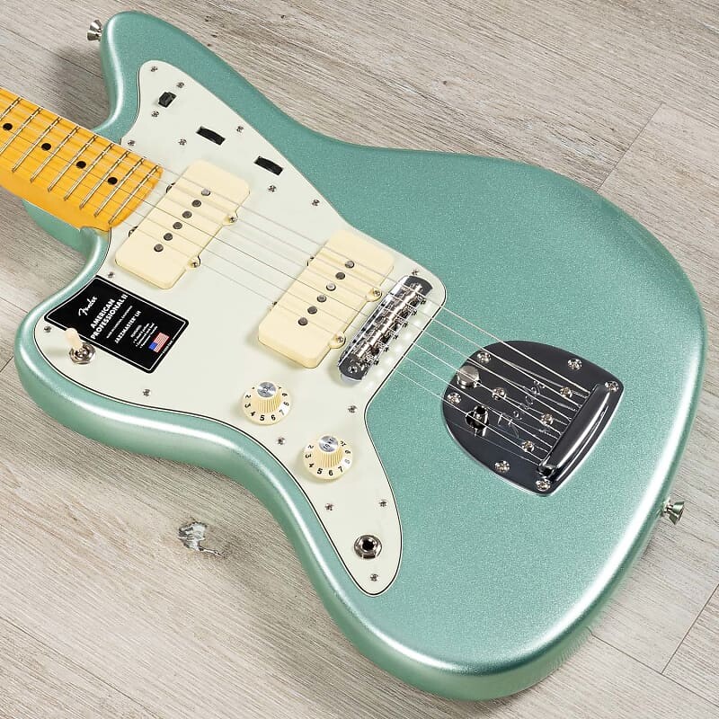 

Электрогитара Fender American Professional II Jazzmaster Left-Handed Guitar, Mystic Surf Green
