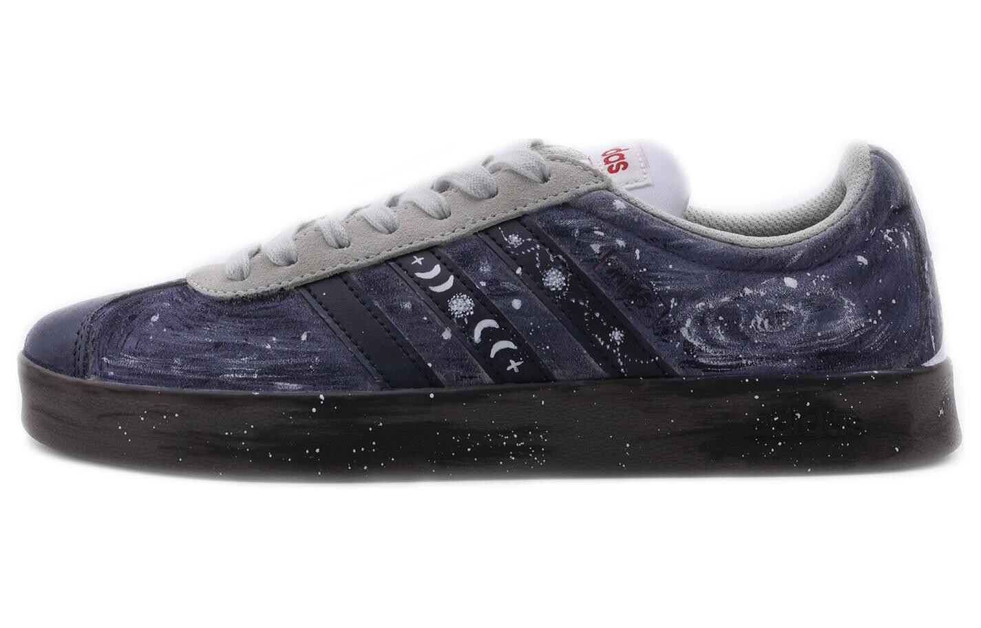 

Кроссовки adidas neo Vl Court Skateboarding Shoes Unisex Low-top Gray/White, темно-синий