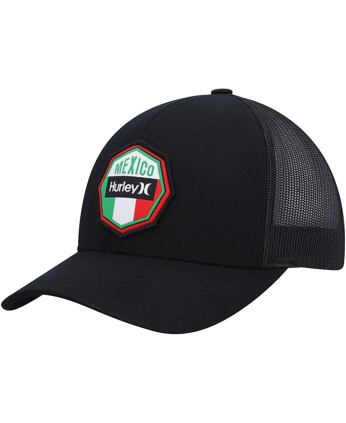 

Мужская черная кепка Ultra Destination Mexico Trucker Snapback Hurley