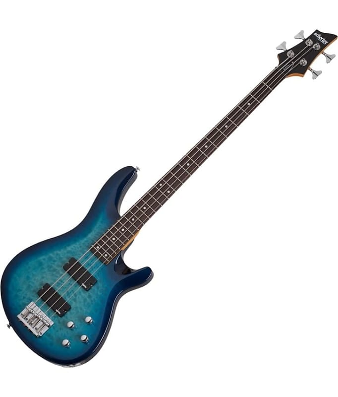 Басс гитара Schecter C-4 Plus Bass Ocean Blue Burst