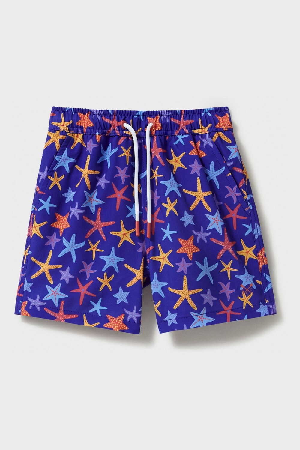 

Шорты для плавания с принтом Sealife Crew Clothing Company, синий