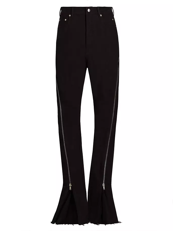 

Расклешенные джинсы Bolan Banana Rick Owens, черный