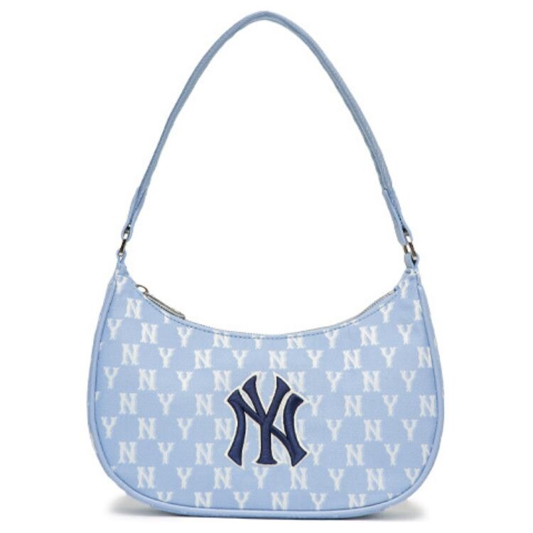 

Женская сумка через плечо MLB Monogram Collection, Нежно-голубой + сумка для сладостей
