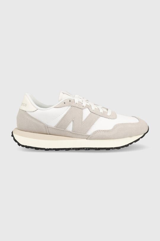 

Кожаные кроссовки MS237SE New Balance, серый