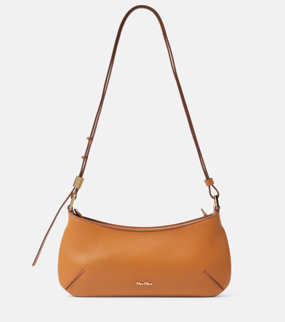 

Кожаная сумка через плечо daisy Max Mara, коричневый