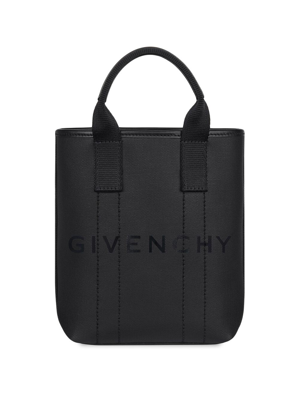 

Маленькая большая сумка G-Essentials из парусины с покрытием Givenchy, черный
