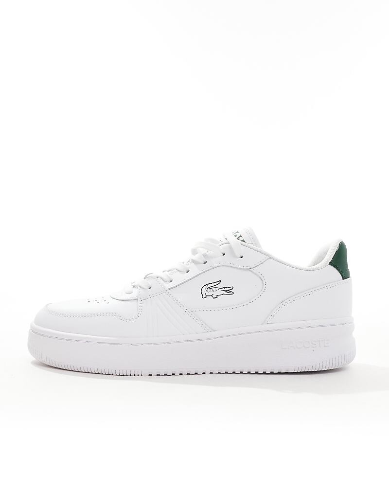 

Бело-зеленые кроссовки Lacoste L001